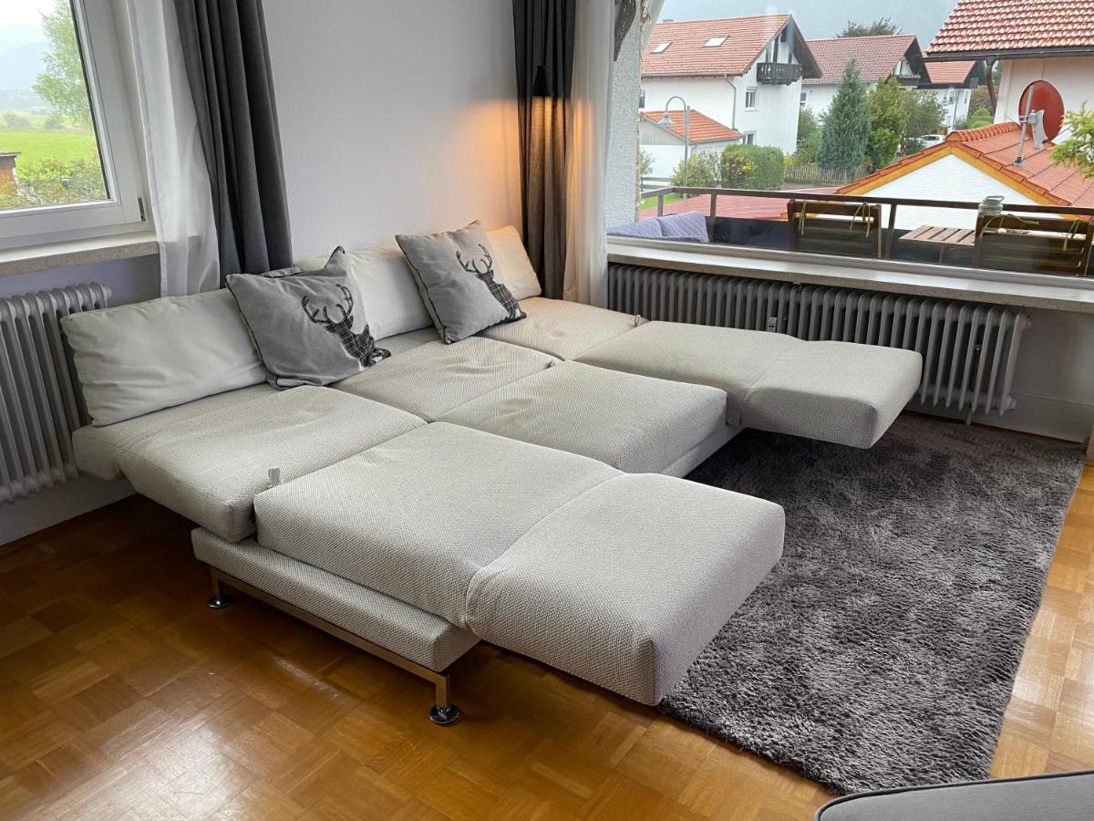 Ludwigslust - Ferienappartement Mit Bergblick Schwangau Bagian luar foto